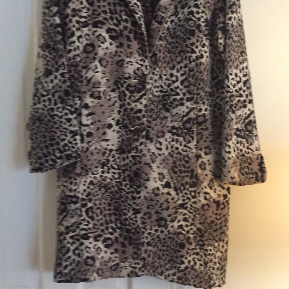Leopard Coat-very trendy. Fabulous w/ boots!